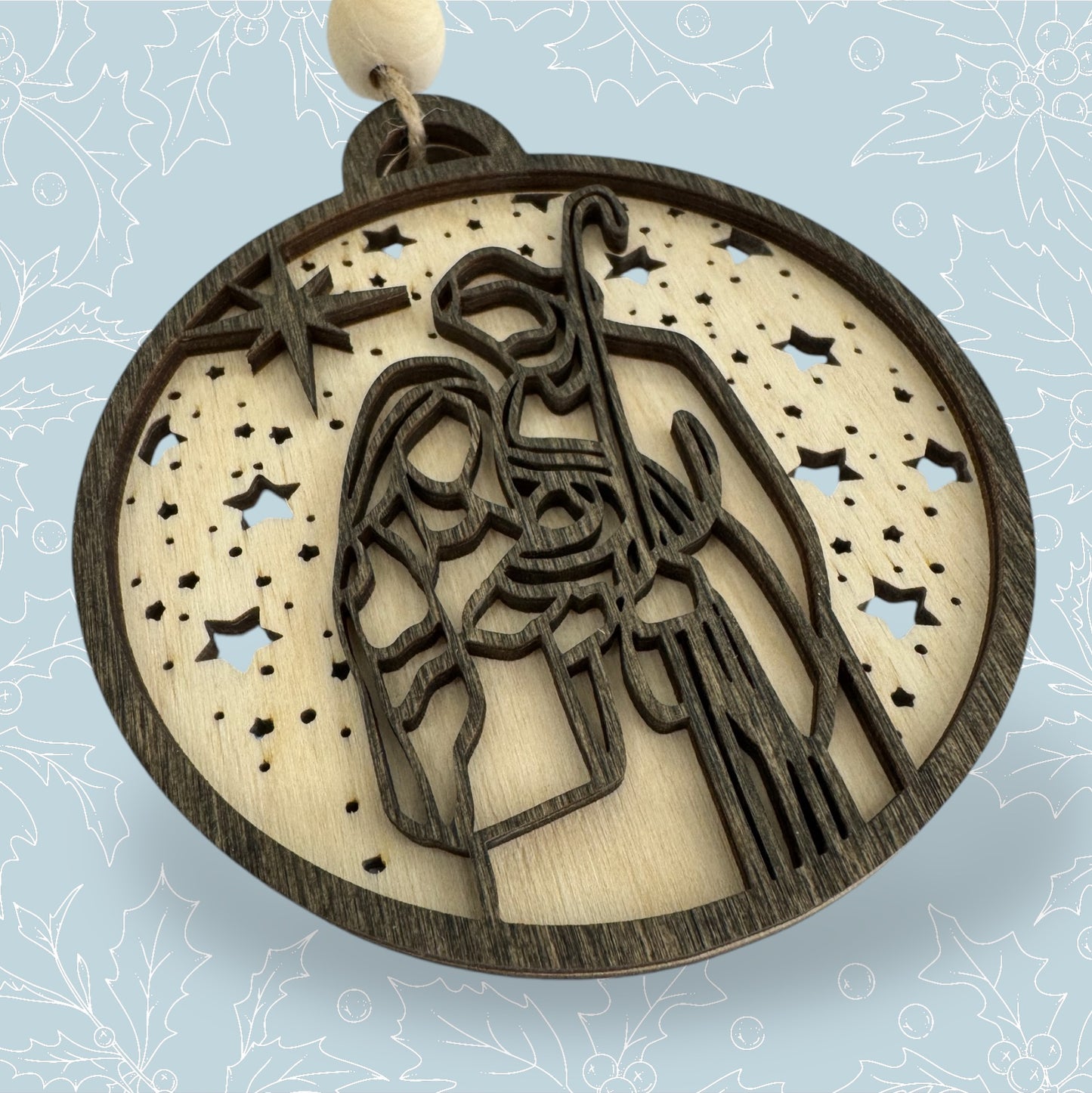 Mary and Joseph Ornament
