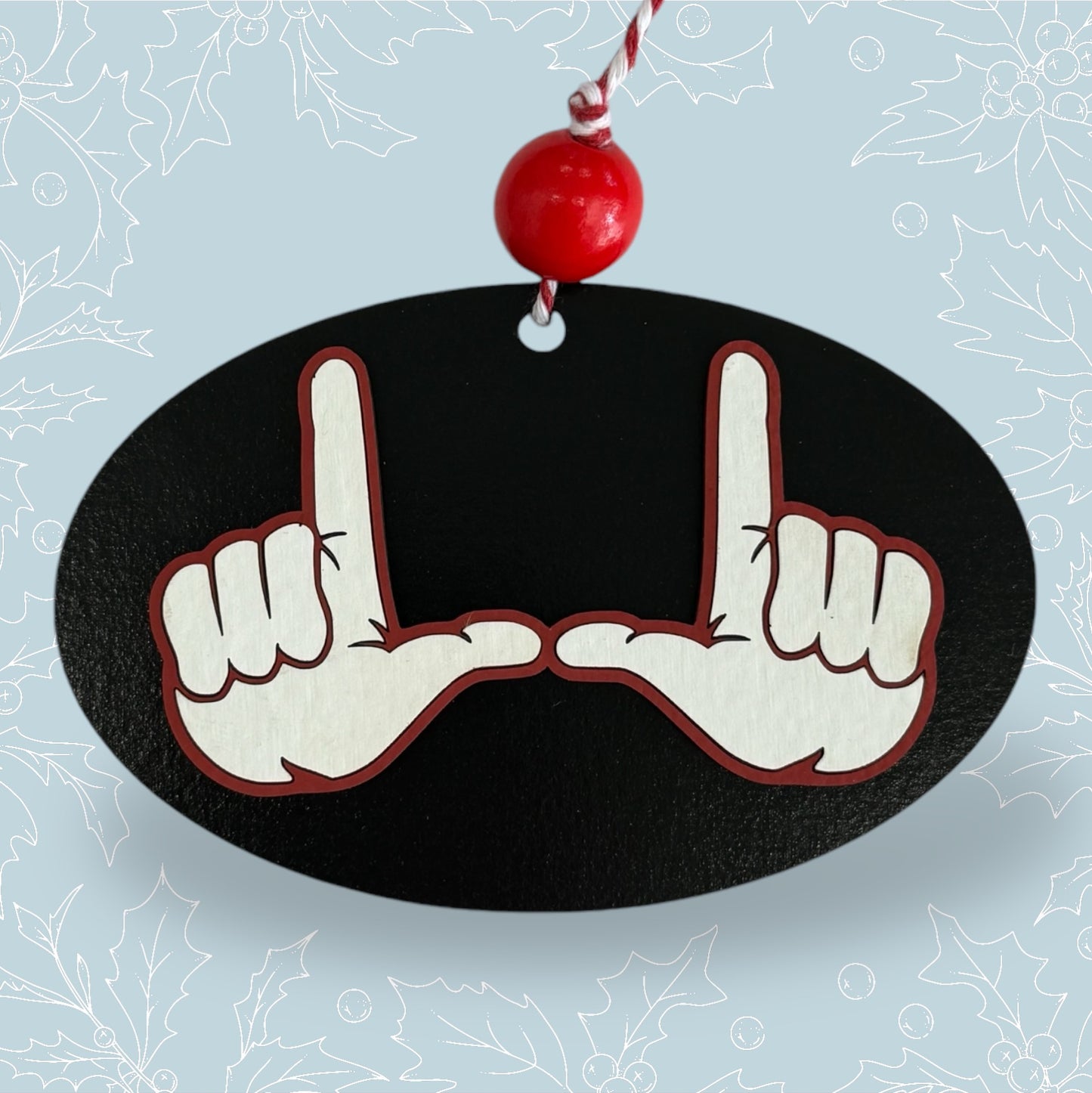 Utah Hands Ornament