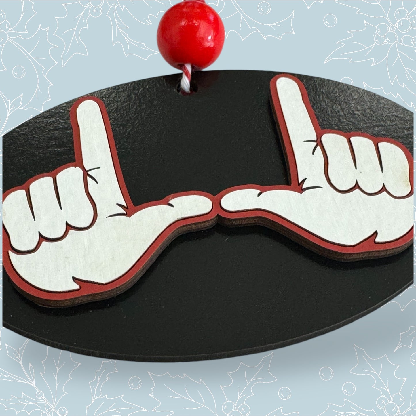 Utah Hands Ornament