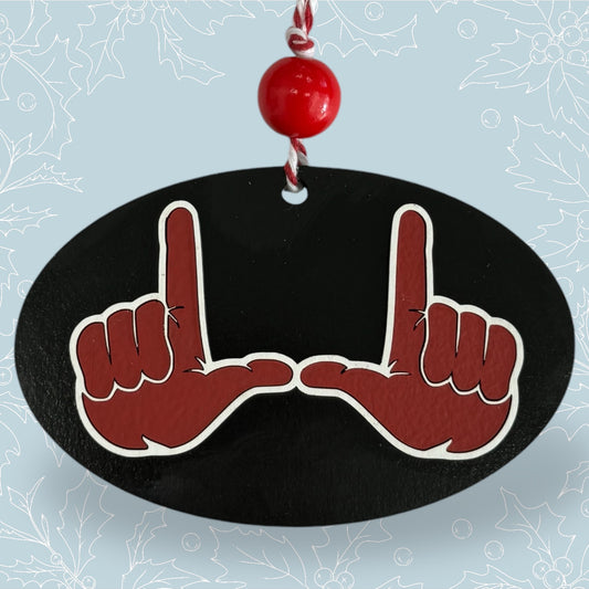 Utah Hands Ornament