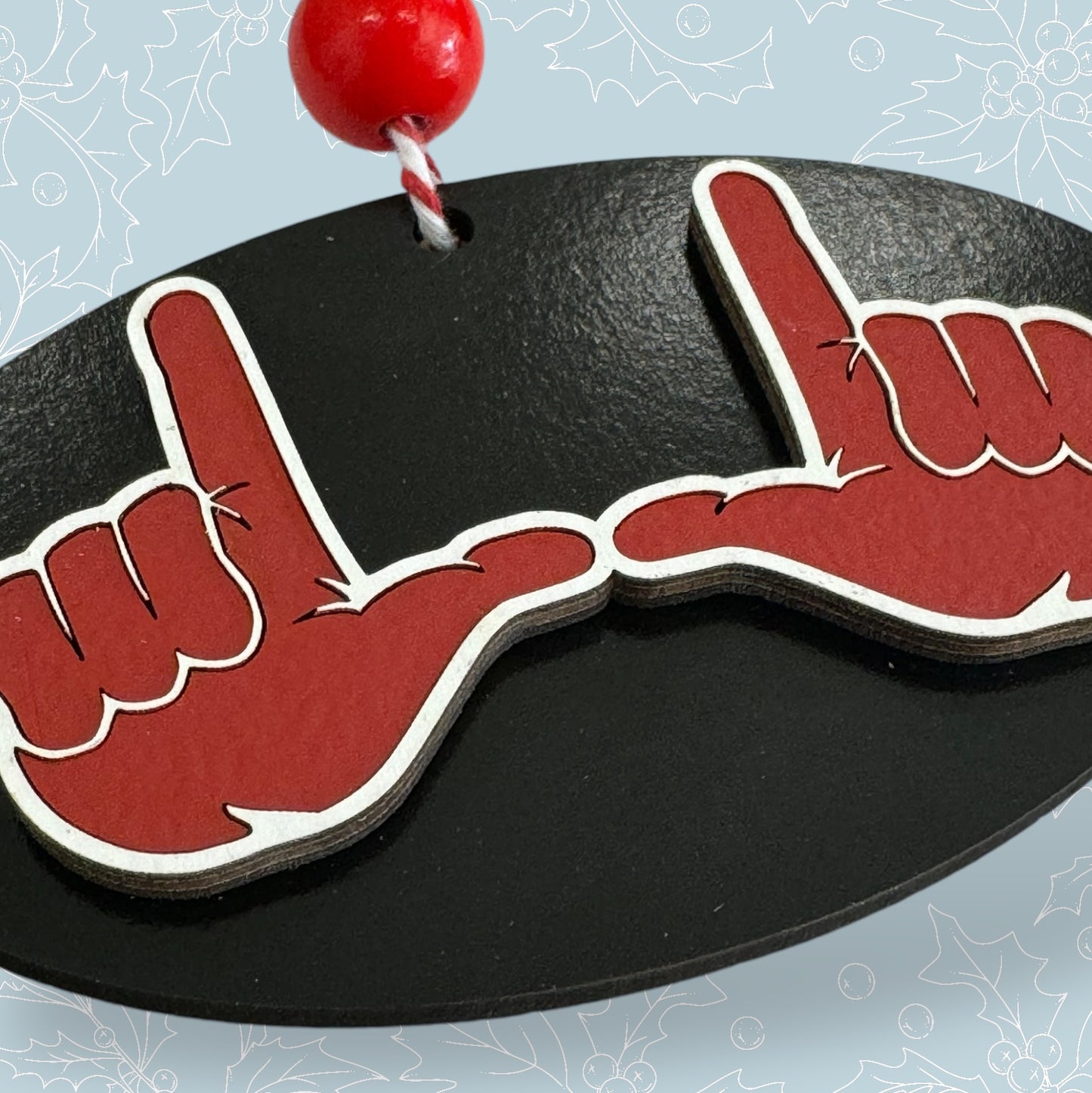 Utah Hands Ornament