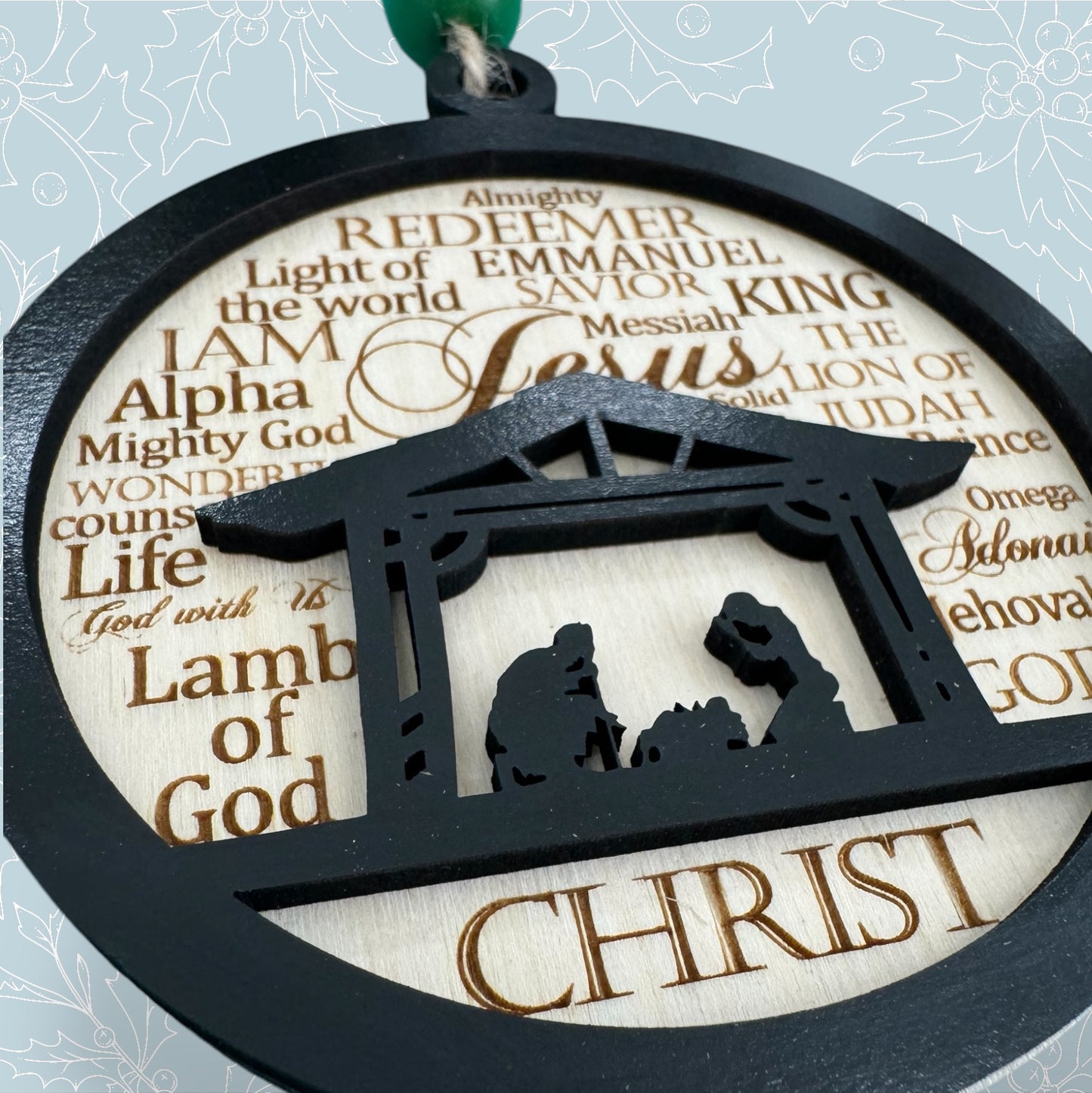 Names of Christ Ornament