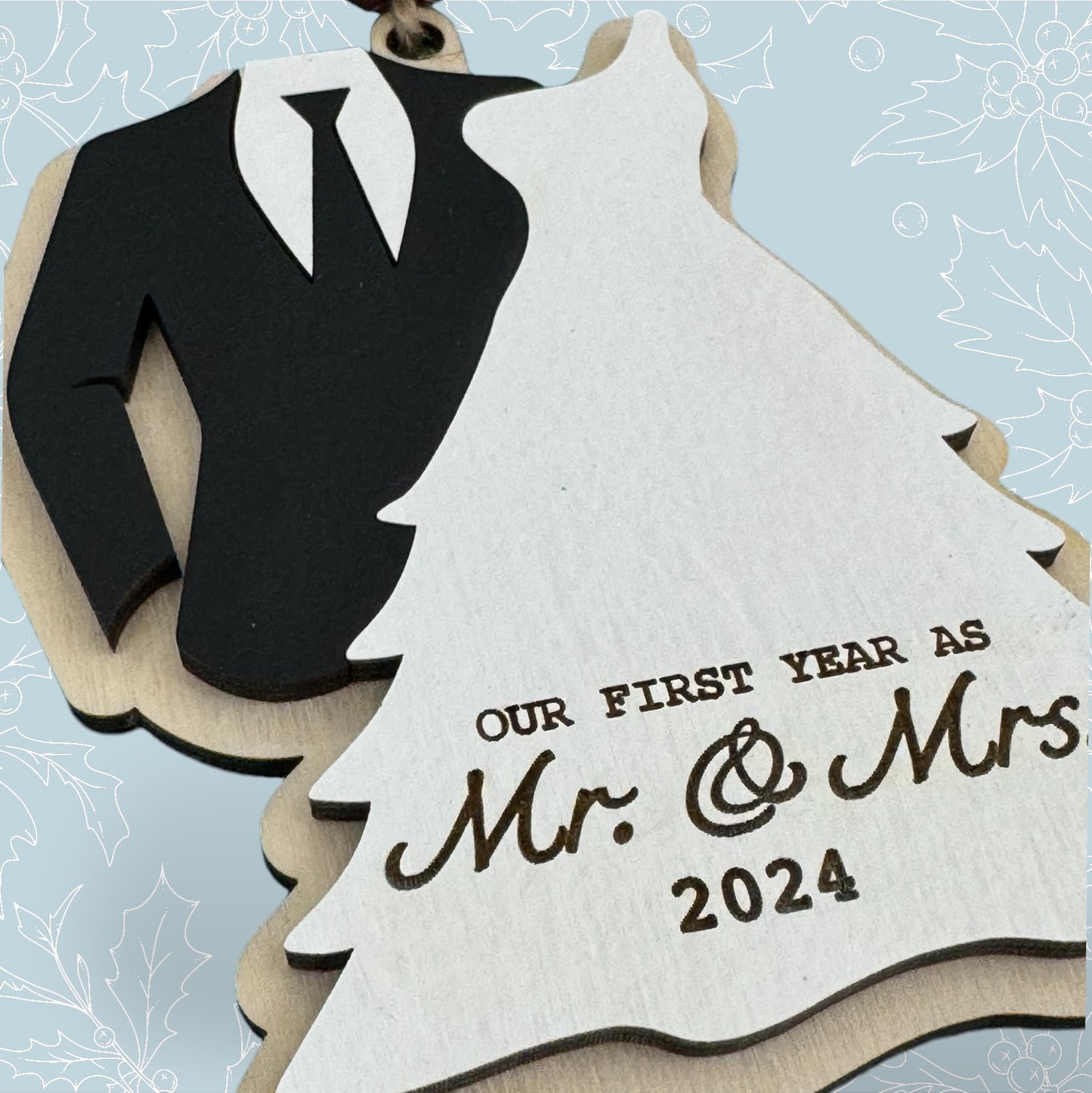 Just Married Ornament