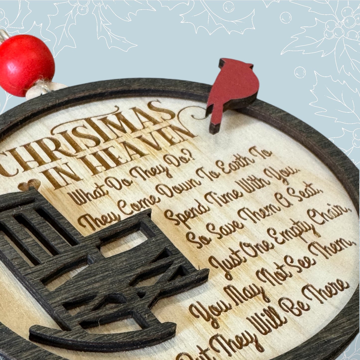 Christmas in Heaven Ornament