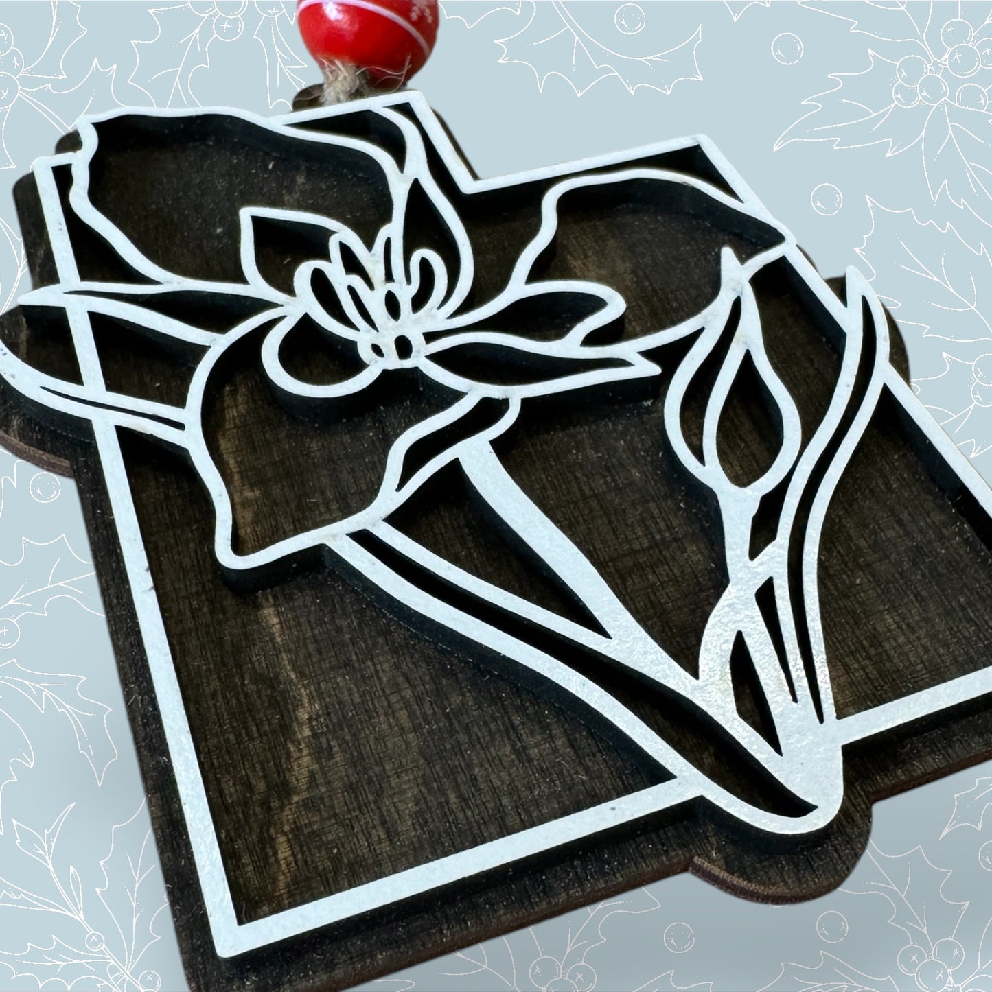 Utah Sego Lily Ornament