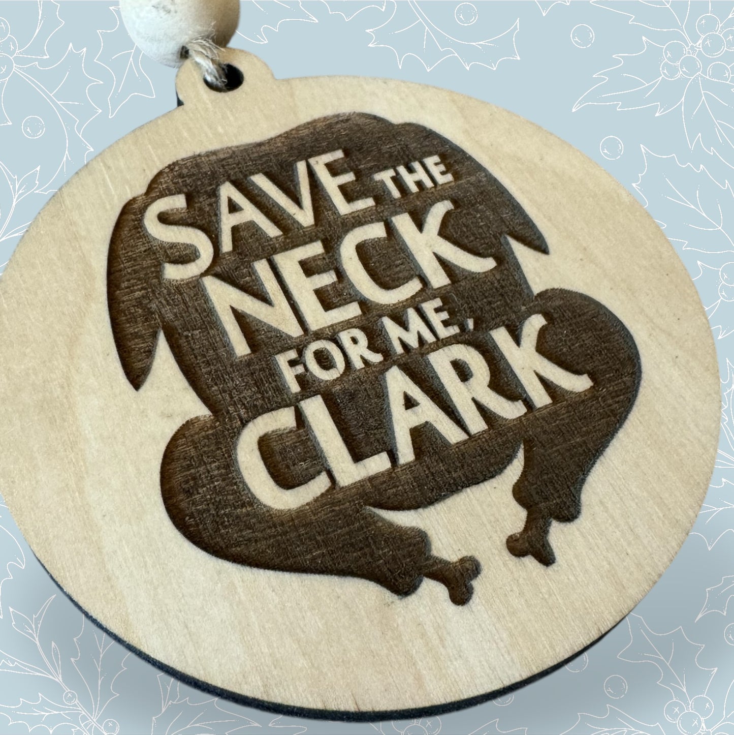 Save the Neck Ornament