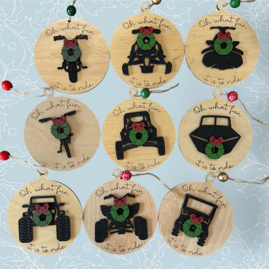 Oh What Fun Ornament