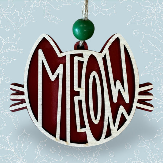 Meow Ornament