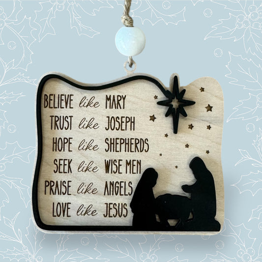 Love Like Jesus Ornament
