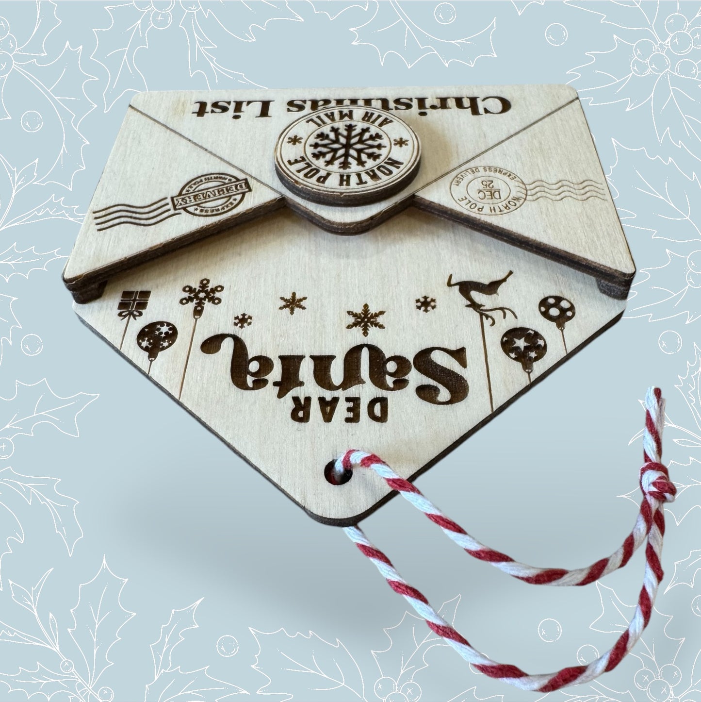 Christmas List Holder Ornament