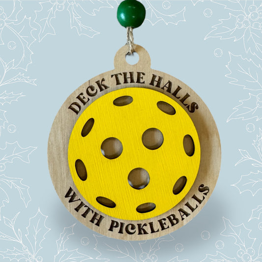 Pickleball Ornament