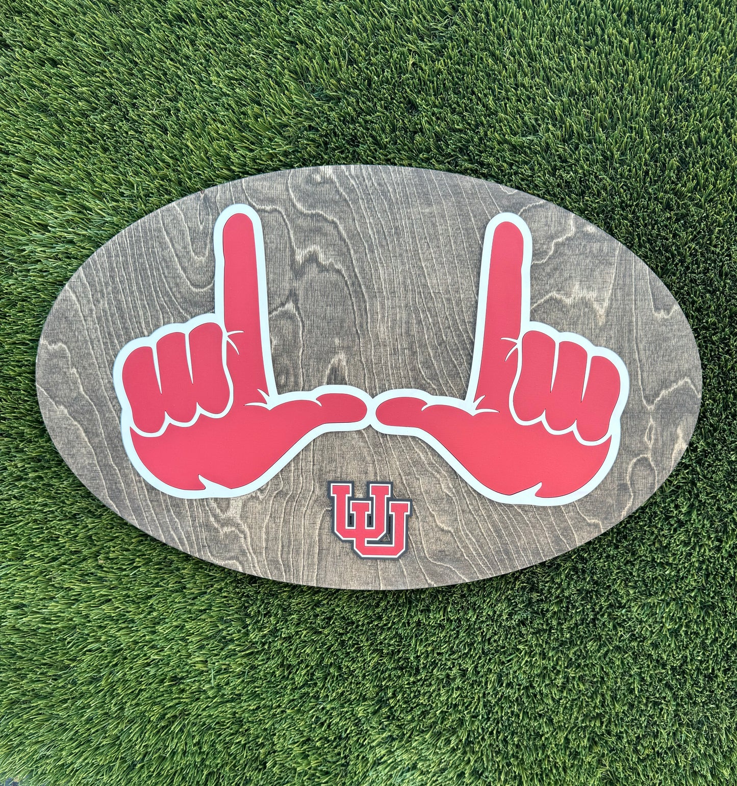 Utah "U" Hands Sign