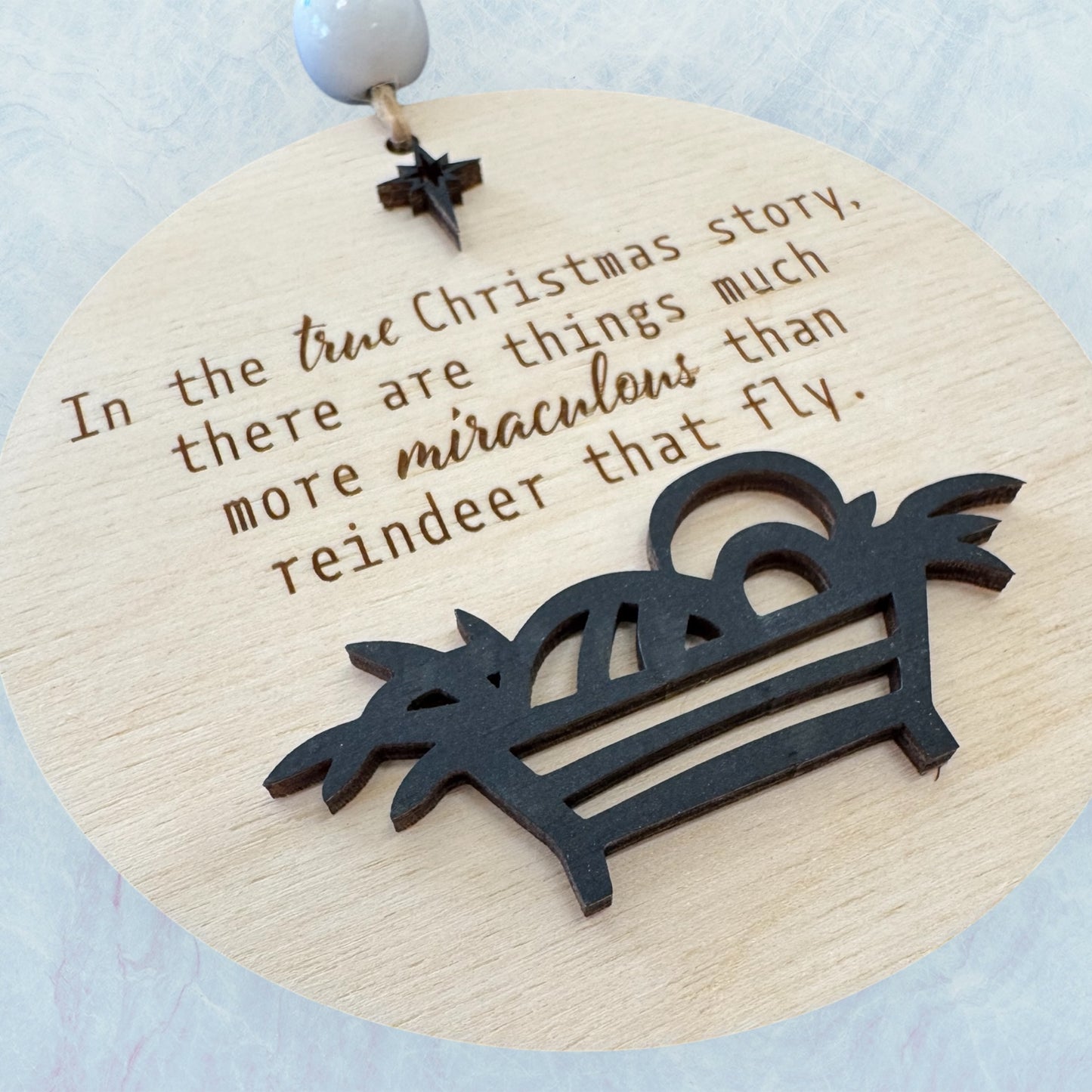 True Christmas Story Ornament