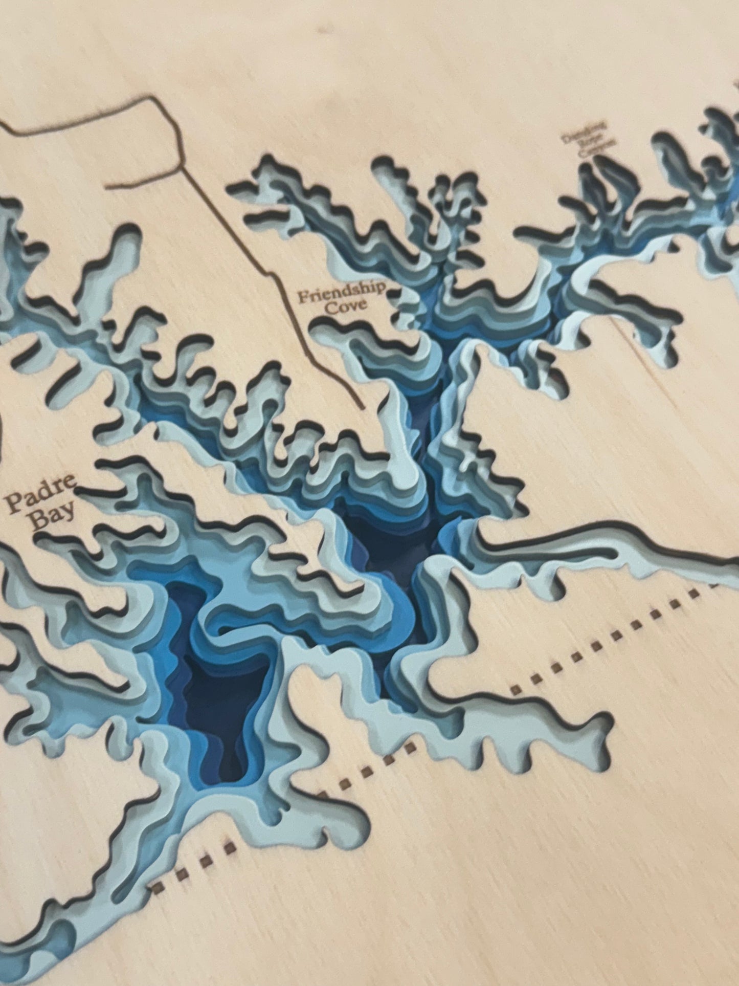 Lake Powell Bathymetric Map