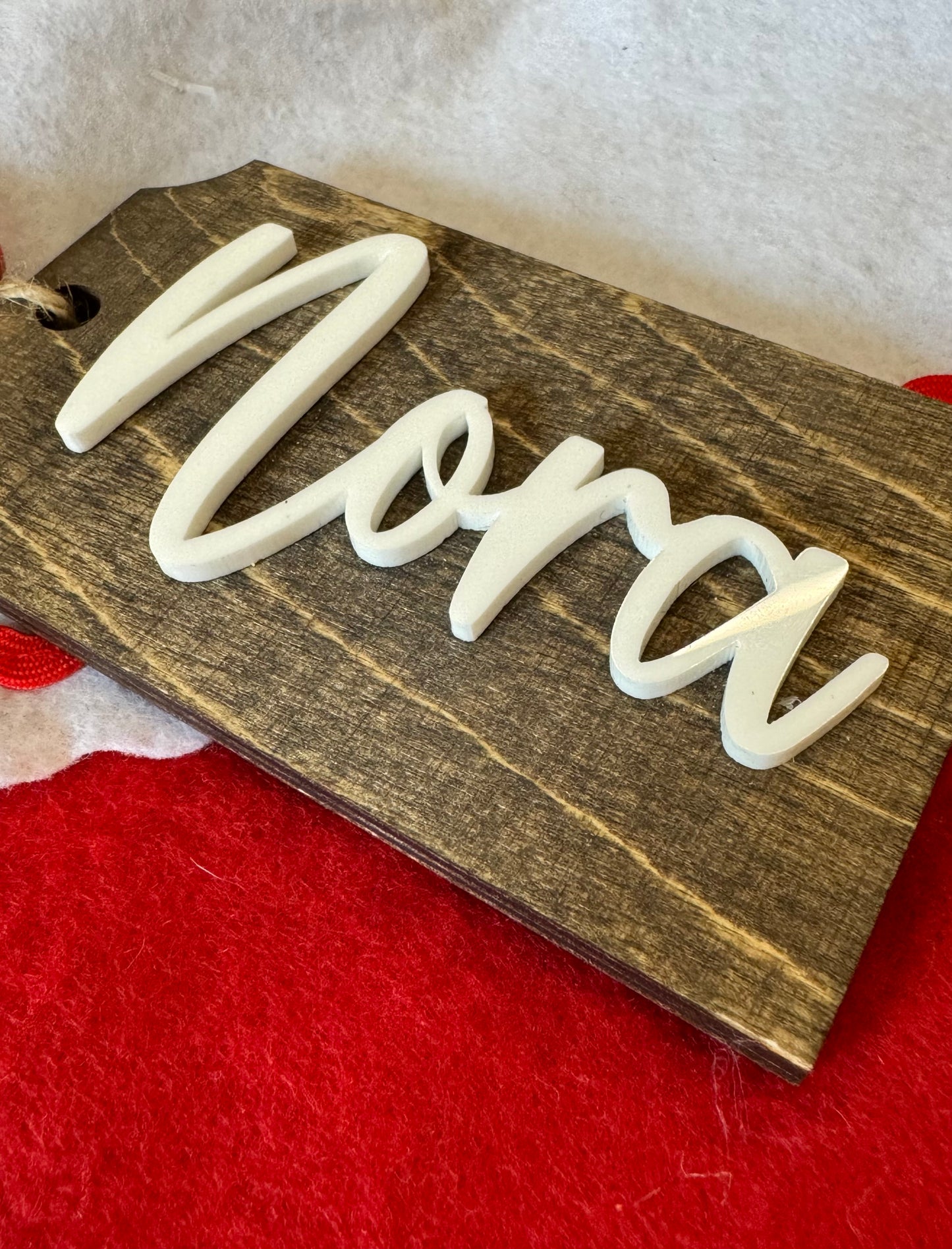 Personalized Stocking Tag
