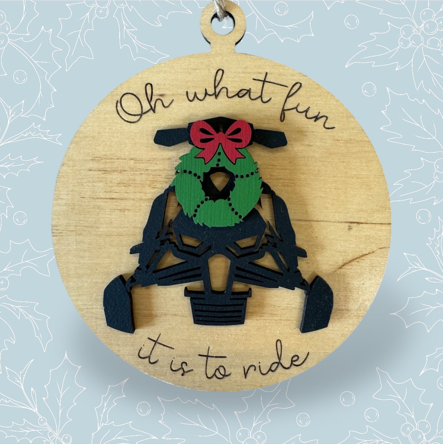 Oh What Fun Ornament