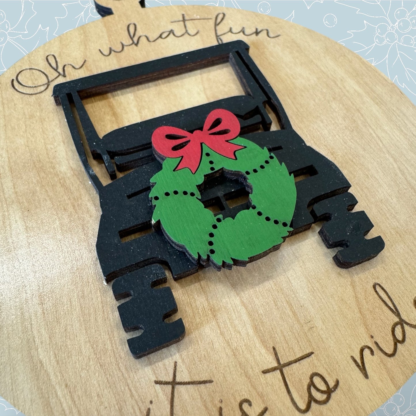 Oh What Fun Ornament