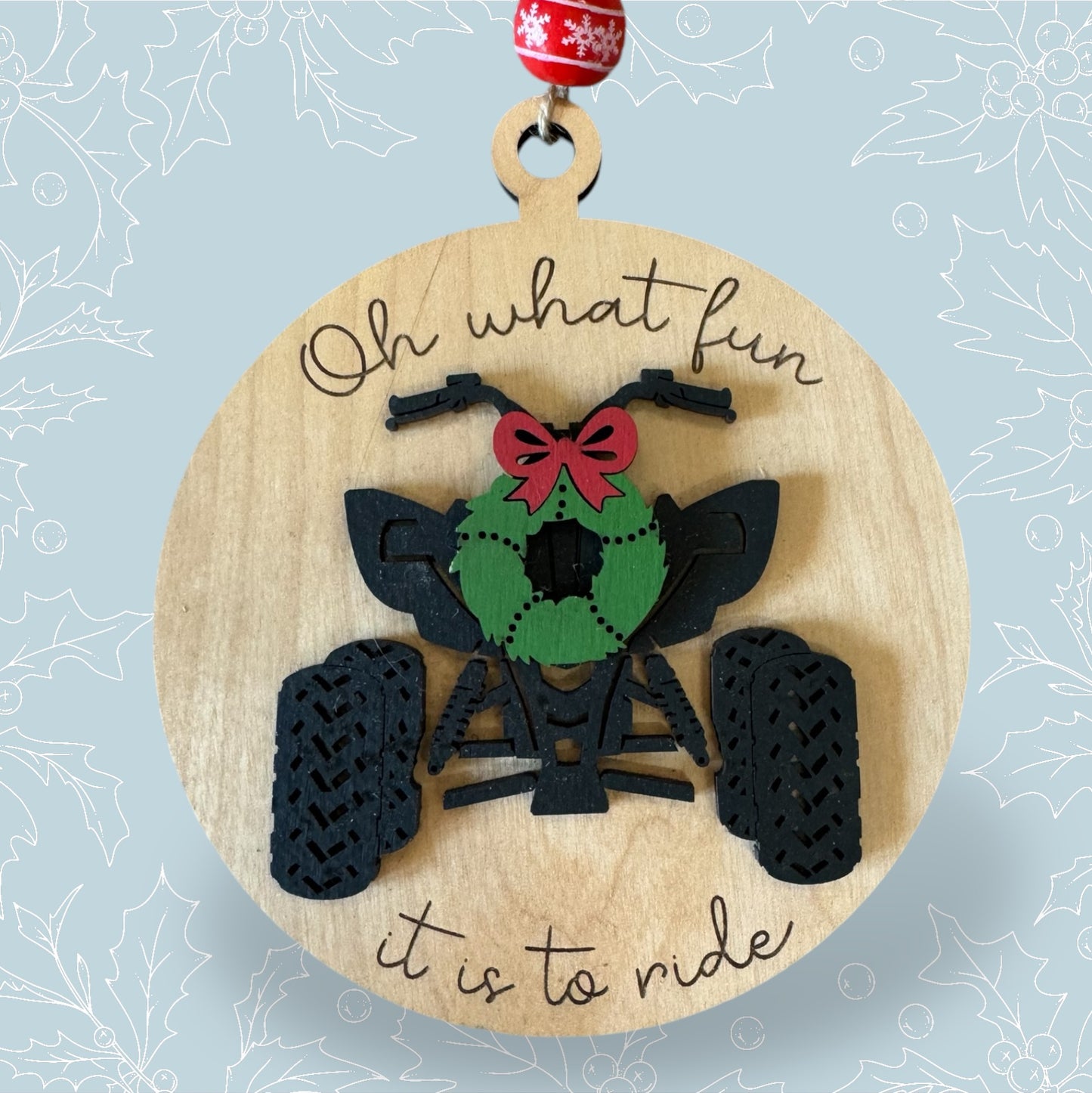 Oh What Fun Ornament