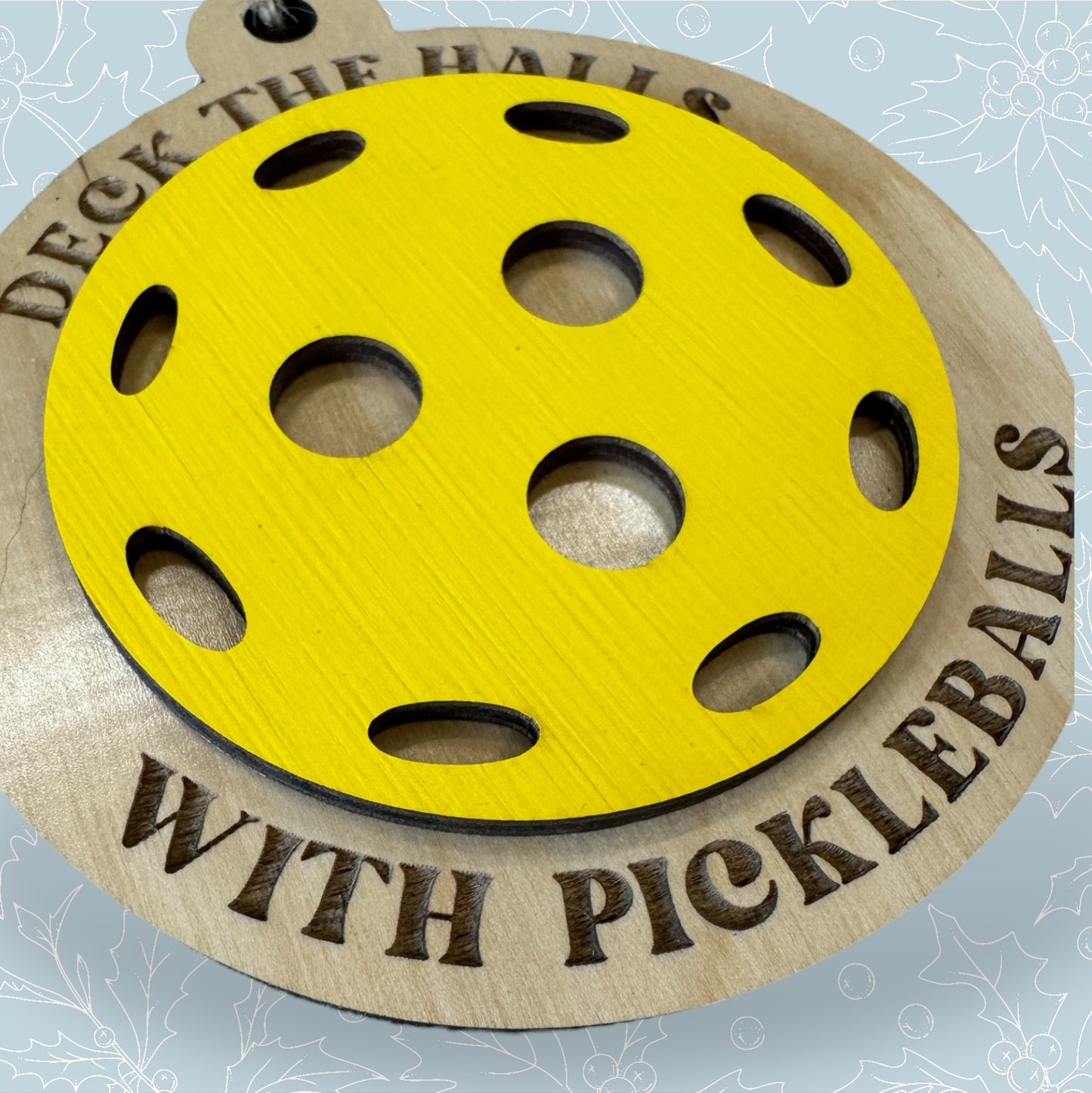 Pickleball Ornament
