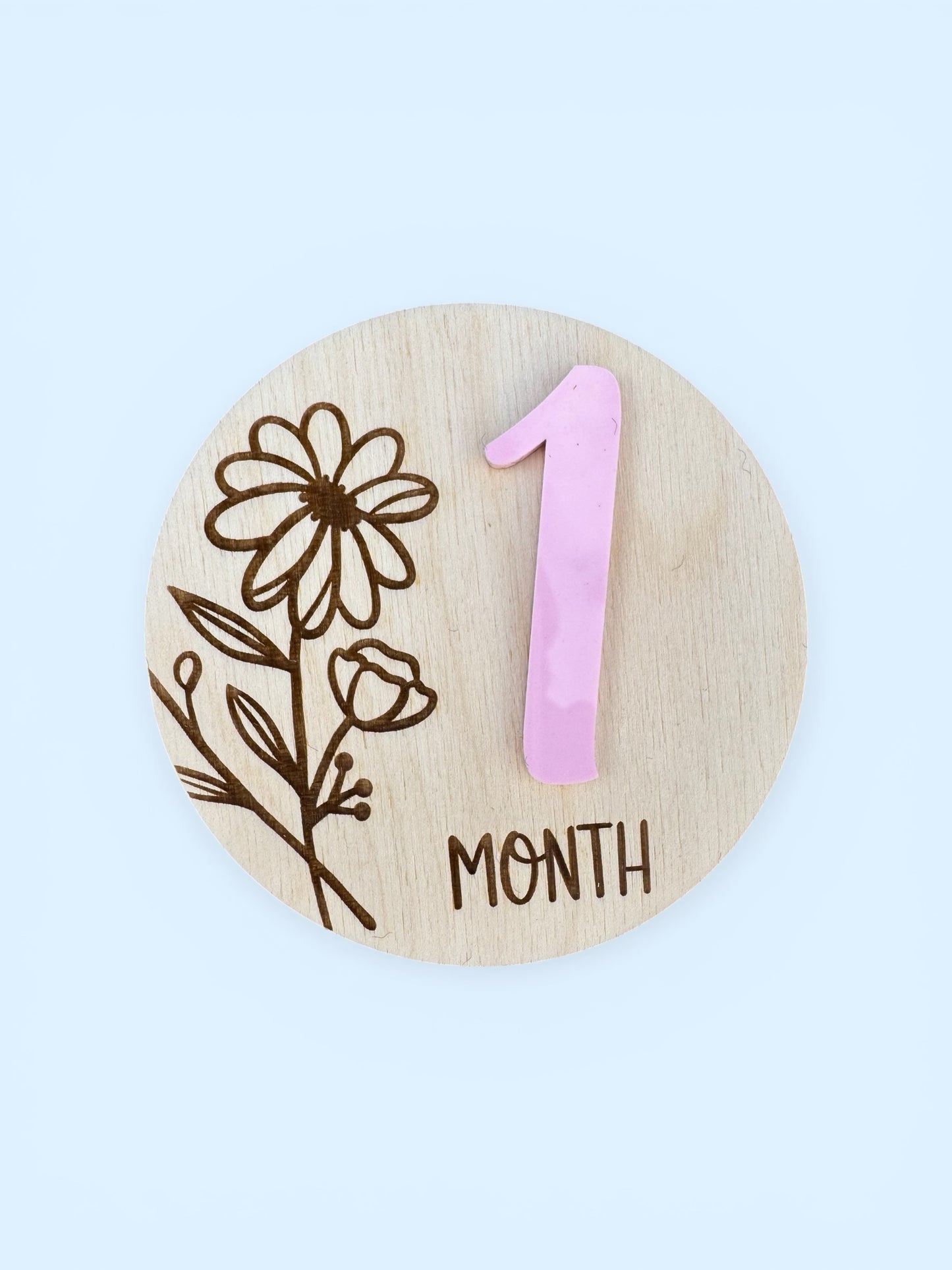 Floral Milestone Markers