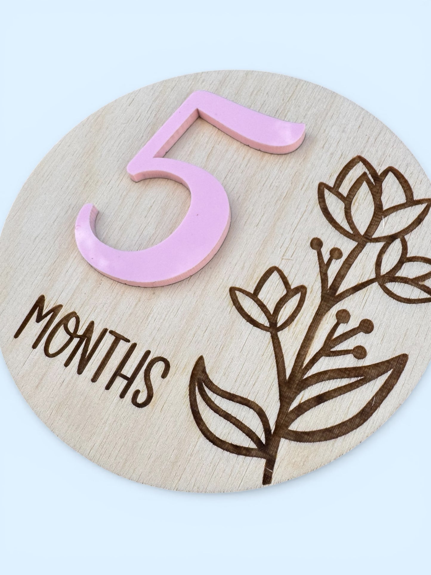 Floral Milestone Markers