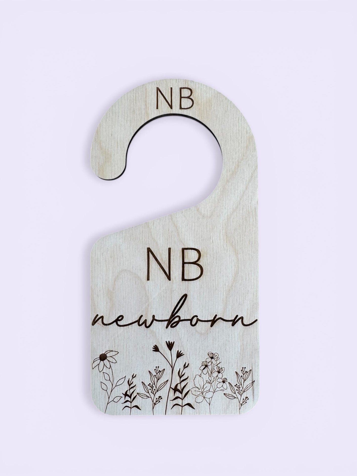 Wildflower Baby Hanger Dividers